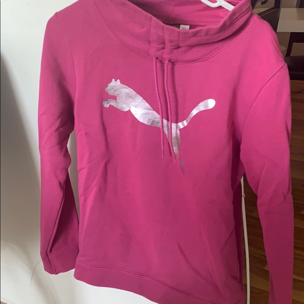Pink Puma Sweater